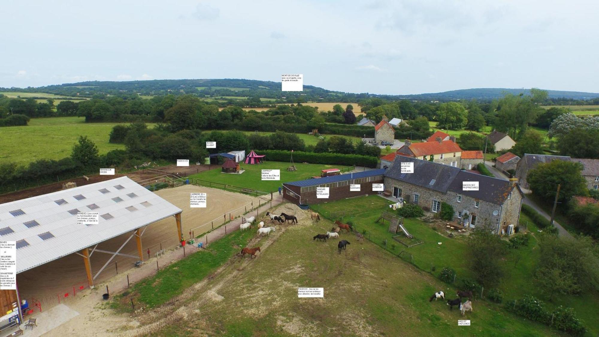 Ecuries Leseigneur - Camping Insolites Bolleville  Exterior photo